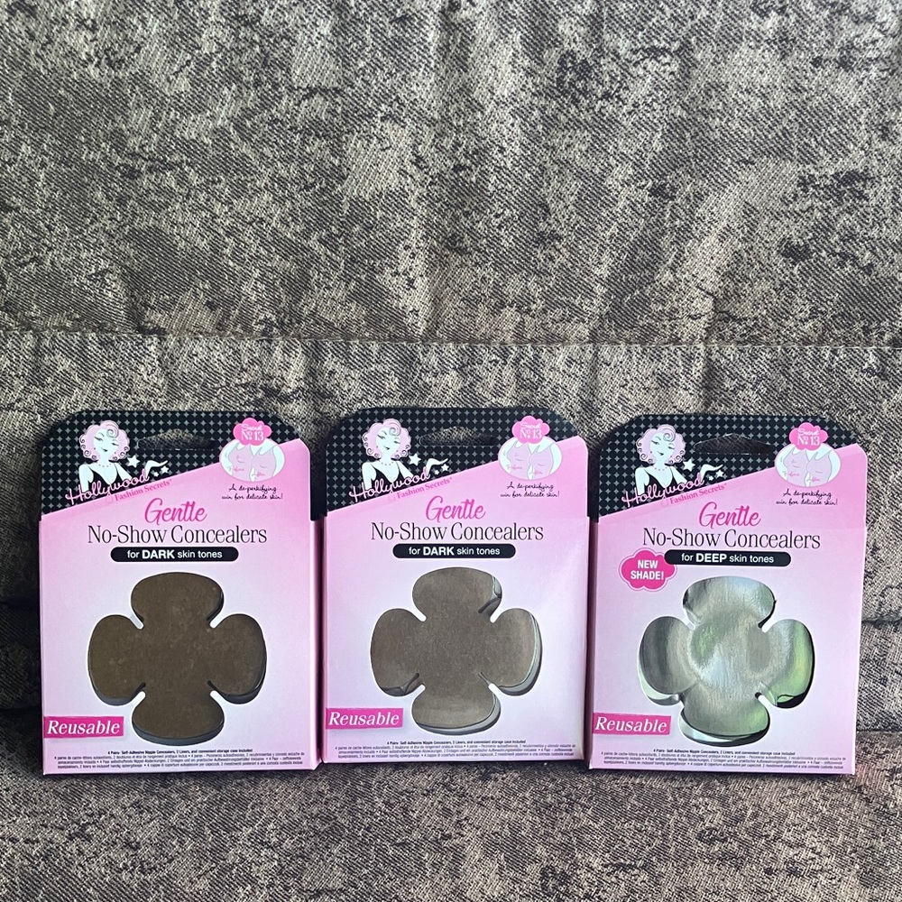Hollywood Gentle No-Show Concealers - Pink Packaging